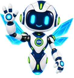 Prism Wings Dot in the wave pose.