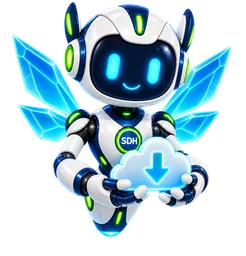 Prism Wings Dot in the cloud download pose.