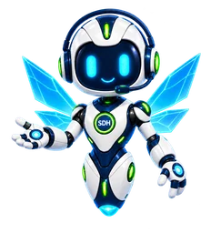 Prism Wings Dot in the support headset pose.