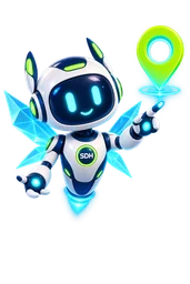 Prism Wings Dot in the location pin pose.