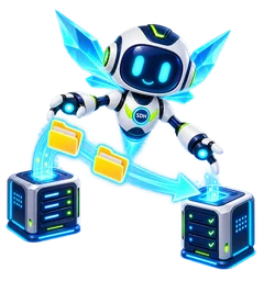 Prism Wings Dot in the file migration pose.
