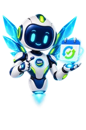 Prism Wings Dot in the renewal calendar pose.