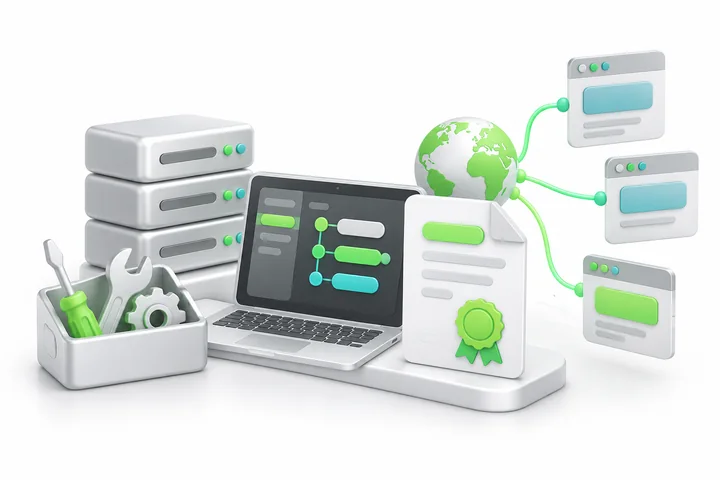 Separate certificate administration work for SDH EV Multi-Domain SSL.