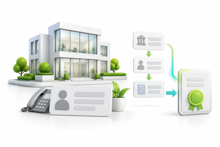 Illustration for SDH EV SSL: An organization ready for verification.
