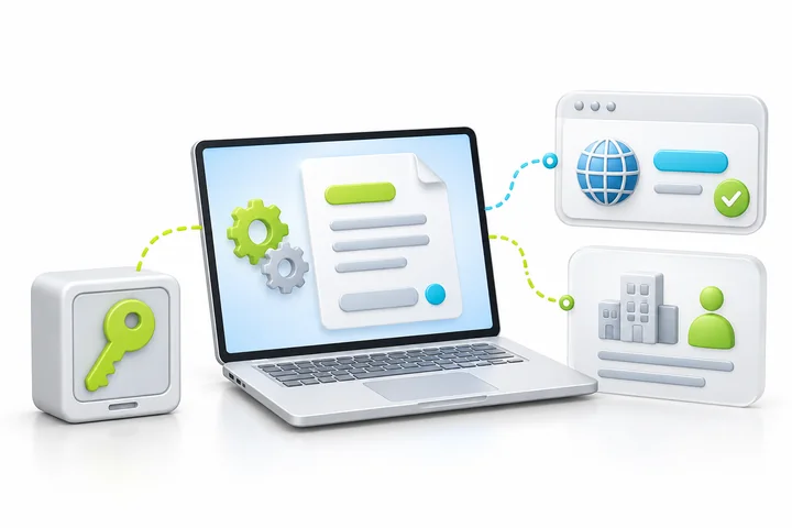 Prepare the certificate request for SDH EV SSL.
