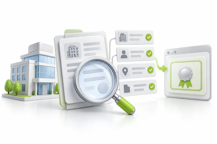 Complete the CA's validation for SDH High Assurance SSL.