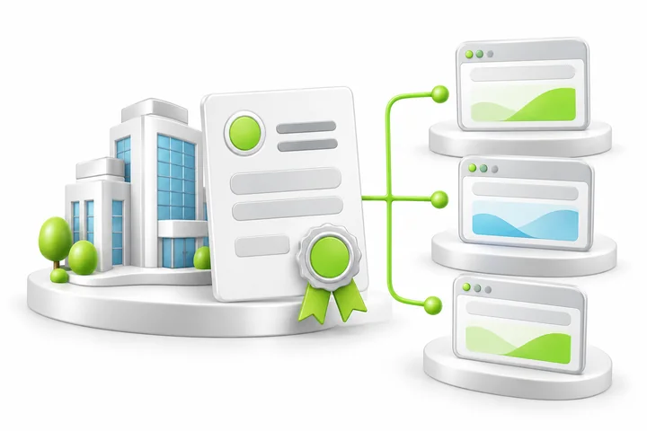 Alternative certificate choice: SDH OV Multi-Domain SSL.
