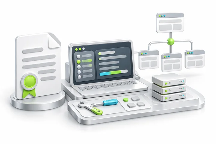 Separate certificate administration work for SDH OV Multi-Domain SSL.