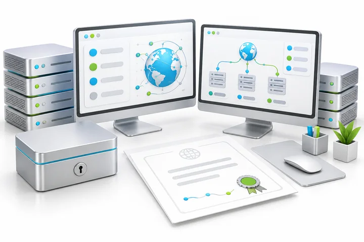 Illustration for SDH OV Wildcard SSL: A prepared administration team.