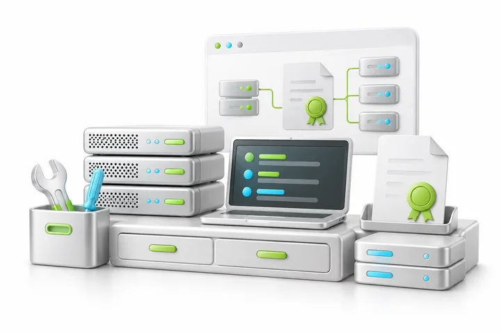 Separate certificate administration work for SDH OV Wildcard SSL.