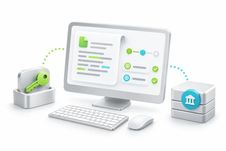 Prepare the certificate request for SDH Standard SSL.
