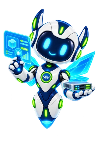 Prism Wings Dot adjusting a virtual machine dashboard.